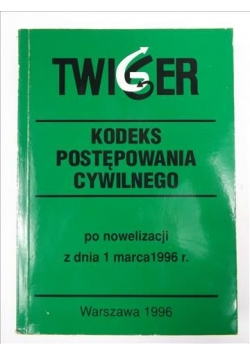 Kodeks postępowania cywilnego po nowelizacji z dnia 1 marca 1996 r.